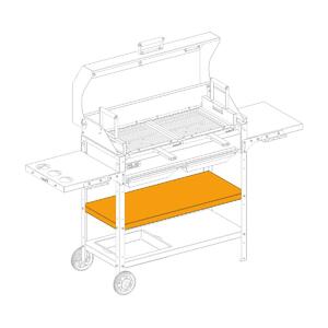 Полка сплошная SMART 800 мм (HS-GS-SS-804) Helios, фото 4
