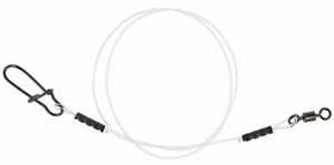 Поводки LJ HARD MONO оснащ. вертл. и застеж. 20кг 30см 5шт., фото 2