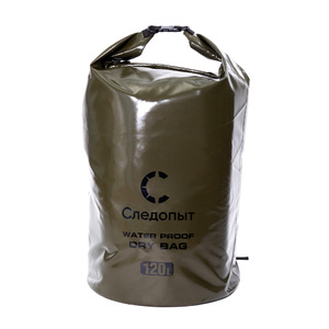 Гермомешок СЛЕДОПЫТ - Dry Bag,с лямками, 120 л,ПВХ, цв. хаки/20/, фото 2