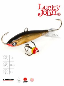 Балансир Lucky John NORDIC 4 с тр. 40мм/10H блистер, фото 2