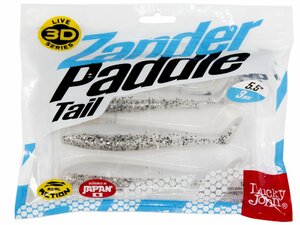 Виброхвосты LJ 3D Series Zander Paddle Tail 5.5in (14.00)/Z02 3шт., фото 4
