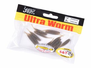 Слаги съедобные искусственные LJ Pro Series TRICK ULTRAWORM 1,4in (03.50)/S19 12шт., фото 4