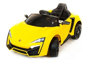 Детский автомобиль Toyland Lykan Hypersport 4х4 QLS 5188 Желтый, фото 9