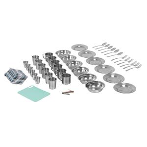 Набор для пикника Picnic на 6 персон коричневый (N-PCB-6) Nisus, фото 4