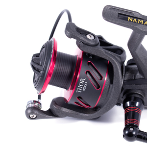 Катушка безынерционная Namazu Pro Thor TH4000, 8+1 подш., металлическая шпуля +пластиковая шпуля, фото 8