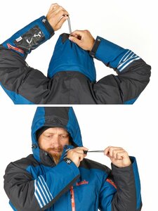 Костюм зимний Norfin TORNADO PRO 02 (Синий р.M), фото 4