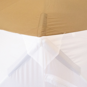 Палатка зимняя куб СЛЕДОПЫТ 1,8 х1,8 м, Oxford 210D PU 1000, S по полу 3,2  кв.м, цвет оливковый/белый, фото 12