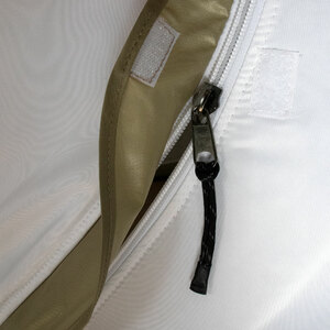 Палатка зимняя куб СЛЕДОПЫТ Premium 1,8х1,8 м, S по полу 3,2 кв.м, 3 слоя, цвет оливковый/белый, фото 13