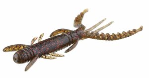 Виброхвосты съедобные LJ Pro Series HOGY SHRIMP 3.0in (07.60)/PA03 10шт., фото 2