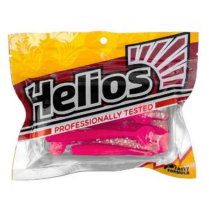 Виброхвост Chebak 3,15"/8 см Silver Sparkles & Pink 7шт. (HS-3-035) Helios, фото 2