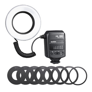 Вспышка для макросъемки Godox ML-150II кольцевая, фото 3