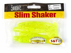 Виброхвосты съедоб. искусст. LJ Pro Series SLIM SHAKER 4in (10.00)/071 6шт., фото 4