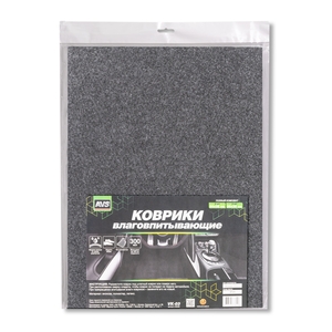 Влаговпитывающие коврики для автомобиля AVS VK-03, 50 × 38 и 25 × 38 см, 4 шт., фото 8