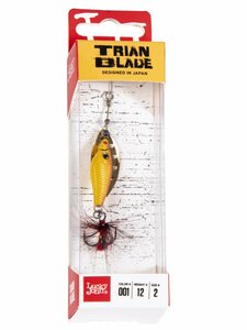 Блесна вращ. Lucky John TRIAN BLADE LONG 12.0г 001 в блистере, фото 3