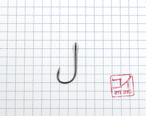 Крючок KOI "SINGLE SPOON HOOK 2", размер 2 (INT), цвет BN (10 шт.), фото 2