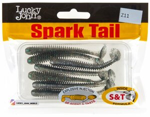 Виброхвосты съедоб. искусст. LJ Pro Series Spark Tail 3,0in (07,60)/Z11 7шт., фото 4