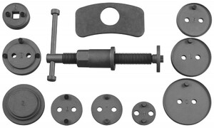JONNESWAY AN010001 Комплект инструмента для развода поршней тормозных цилиндров, 11 предметов, фото 3