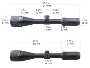 Оптический прицел Vector Optics Matiz 6-18x44 AO, сетка 22LR Rimfire, 25,4 мм, азотозаполненный, без подсветки (SCOL-28P), фото 13