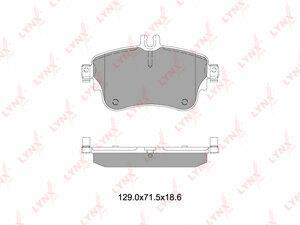 Колодки тормозные передние LYNXauto BD-5357. Для: MERCEDES Мерседес-BENZ A(W176) 12> / B(W246) 11> / CLA(C117) 13>, фото 1