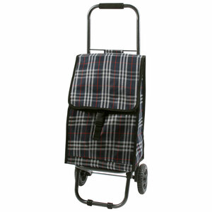 Тележка с сумкой Рыжий кот D203ECO Tartan, 30 кг, фото 1