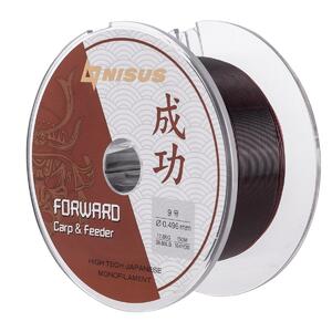Леска FORWARD Carp&Feeder brown 0,496mm/150m Nylon (N-FCF-0496-150) Nisus (0), фото 4