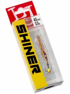 Блесна вертикальная зимняя Lucky John SHINER 45мм C блистер, фото 3