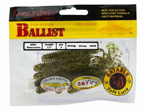 Твистеры съедобные LJ Pro Series BALLIST 3.3in (08.40)/PA01 8шт., фото 4