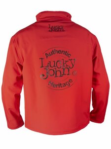 Куртка Lucky John SOFTSHELL 02(красный р.M), фото 3