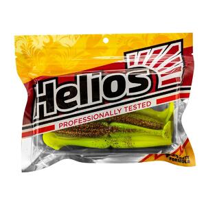 Виброхвост Guru 3,0"/7,62 см Golden Lime 9шт. (HS-29-048) Helios, фото 2