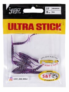 Слаги съедобные искусственные LJ Pro Series ULTRA STICK 1,4in (03.50)/S63 18шт., фото 4