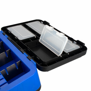 Ящик для зимней рыбалки Helios ICE FISHING PERCH, 19 л, синий, фото 7