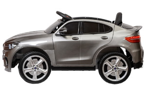 Детский автомобиль Toyland BMW X6 mini YEP7438 серый, фото 4