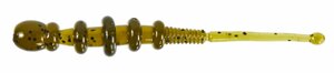 Слаги съедобные искусственные LJ Pro Series TIPSY WORM 2,8in (07.12)/T78 8шт., фото 3
