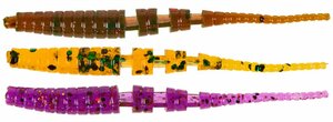 Слаги съедобные искусственные LJ Pro Series ULTRA STICK 2,2in (05.60)/MIX1//085/PA19/S13 36шт., фото 2