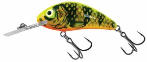 Воблер плавающий Salmo HORNET RATTLIN F 06.5/GFP, фото 2