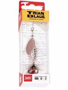 Блесна вращ. Lucky John TRIAN BLADE LONG 12.0г 006 в блистере, фото 3