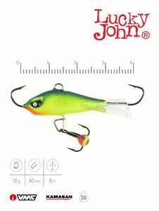 Балансир Lucky John BALTIC 4 + тр. 40мм/29 блистер, фото 3