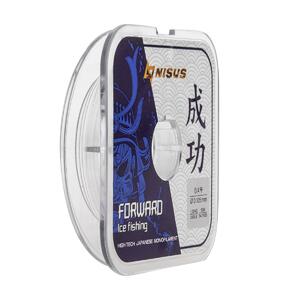 Леска FORWARD ICE FISHING 0,105mm/50m Nylon Transparent (N-FIF-0.105-50) Nisus, фото 4
