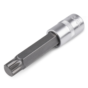 Торцевая головка со вставкой AVS BS12M14L, M14, квадрат 1/2″, профиль SPLINE, фото 2