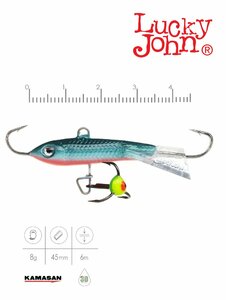 Балансир Lucky John CLASSIC 4.5 с тр. 50мм/54 блистер, фото 3