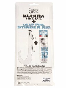 Твистеры LJ 3D BBS Series KUBIRA FIRE TAIL 9,0in (22,86)/PG18 1шт., фото 5
