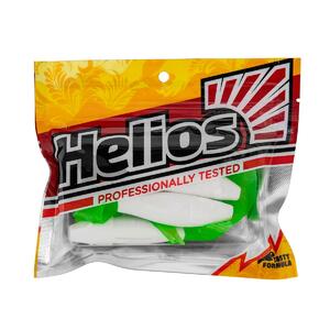 Твистер Kasandra 4"29/10,9см White & Green 5шт. (HS-34-016) Helios, фото 2