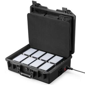 Комплект светодиодных осветителей Godox Knowled C5R-K8 с зарядным кейсом, шт, фото 2