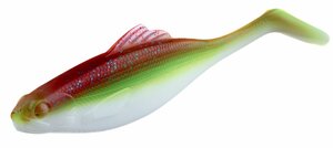 Виброхвосты съедоб. искусст. LJ Pro Series ROACH PADDLE TAIL 3.5in (08.89)/G03 6шт., фото 2