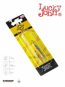 Балансир Lucky John CLASSIC 5 + тр. 50мм/53 блистер, фото 7