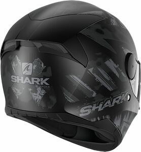 Шлем SHARK D-SKWAL 2 PENXA MAT матовый Black/Anthracite/Anthracite L, фото 2