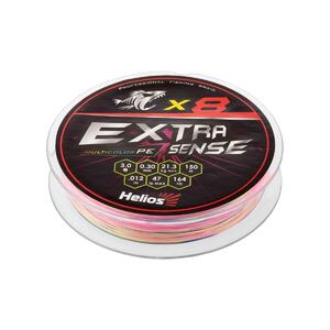 Шнур Extrasense X8 PE Multicolor 150m 3/47LB 0.30mm (HS-ES-X8-3/47LB) Helios, фото 1