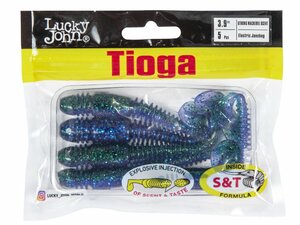 Виброхвосты съедоб. искусст. LJ Pro Series TIOGA 3.9in (10.00)/Z13 5шт., фото 4