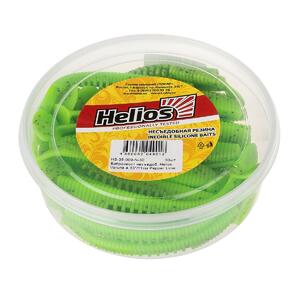 Виброхвост несъедоб. Varuna 4,33"/11см Pepper Lime 30шт. (HS-35-009-N-30) Helios (0), фото 2