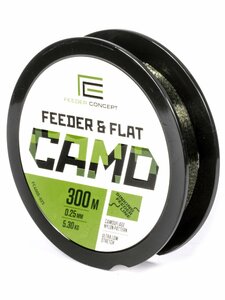 Леска моно. Feeder Concept FEEDER & FLAT Camo 300/025, фото 3